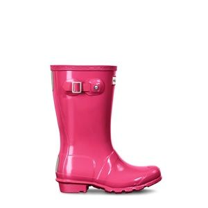 Hunter pink boots